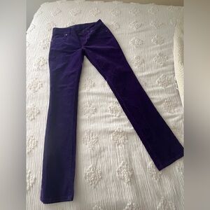 Size 3/4 Morgan Delia’s Purple Corduroy Pants *NWOT